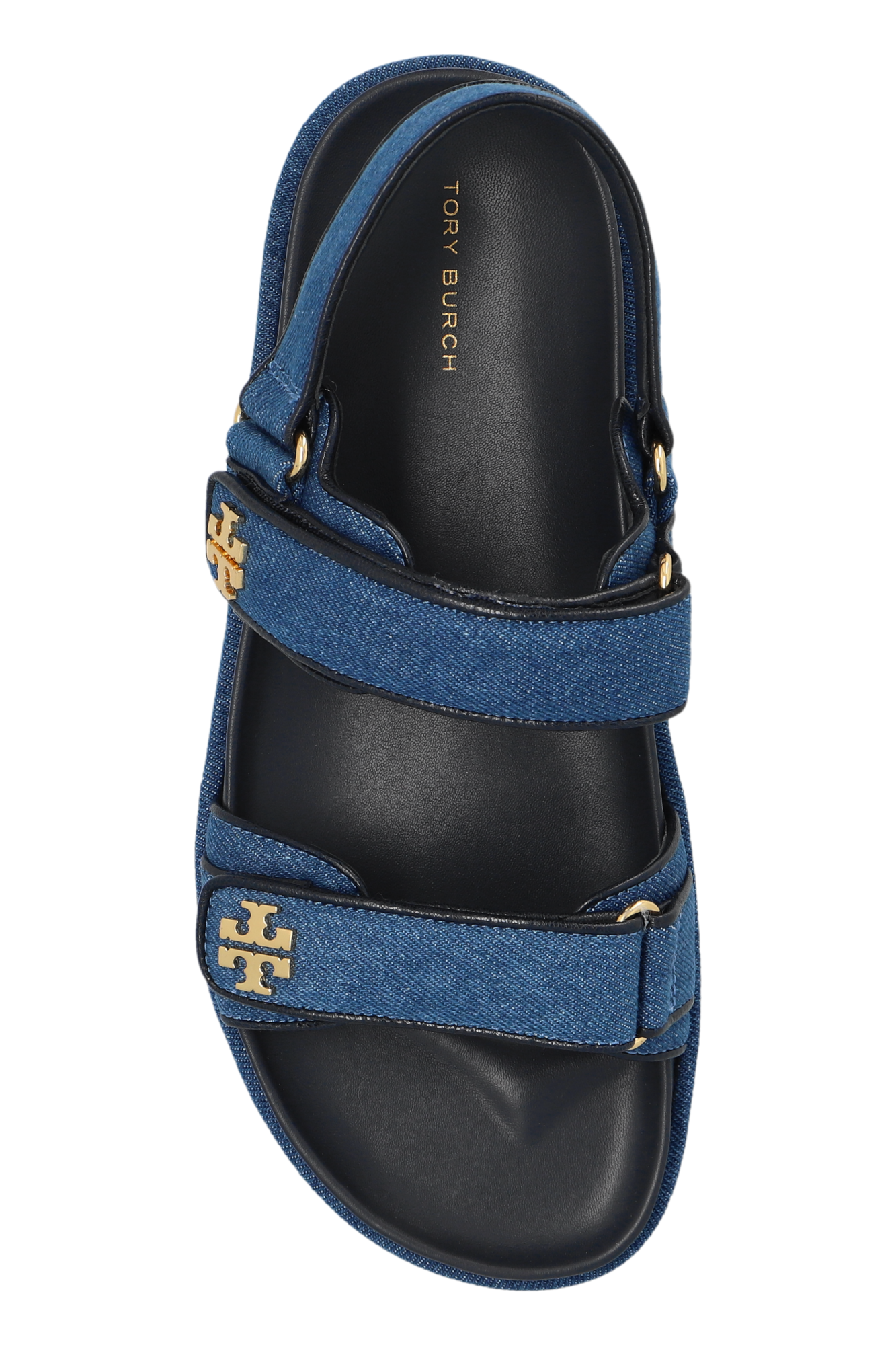 SchaferandweinerShops Honduras - Blue Garavani Black Garavani Roman Stud  Sandals; Tory Burch - panelled lace-up shoes The Brown